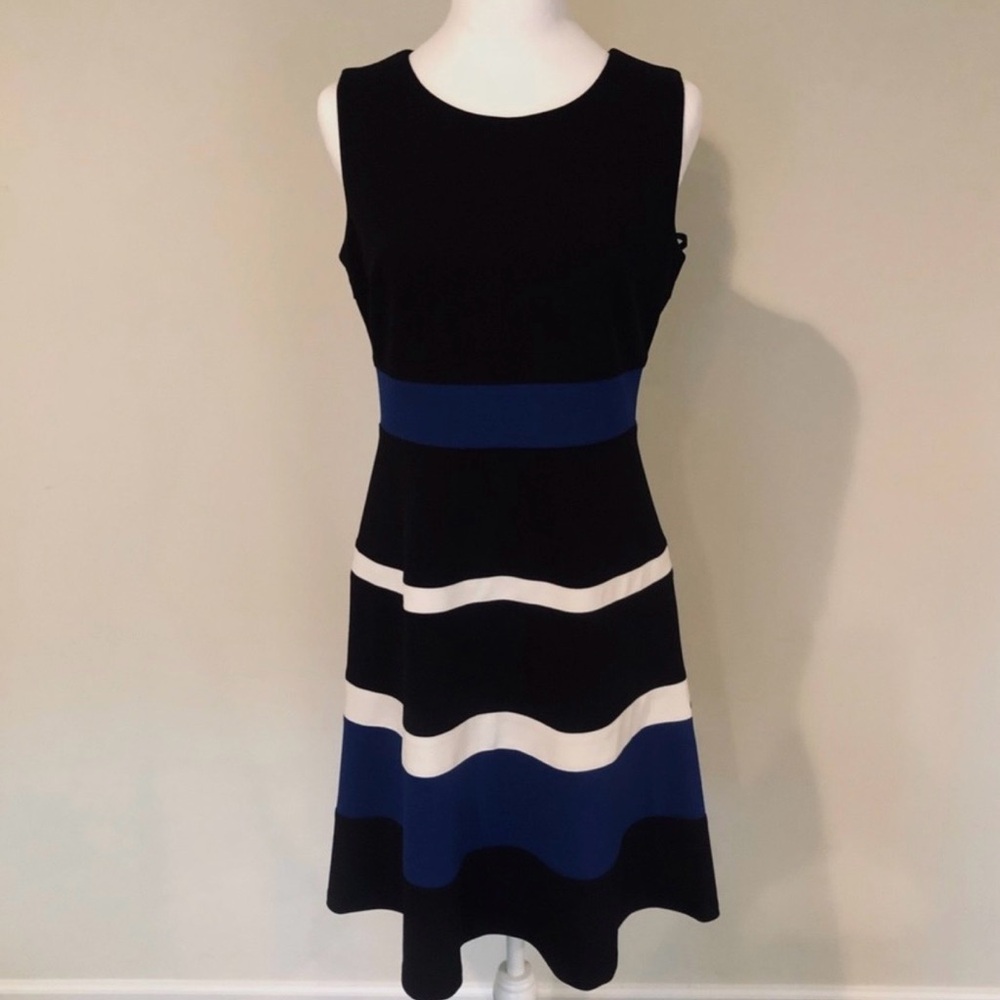 Tommy Hilfiger colorblock sleeveless womens size 6 dress